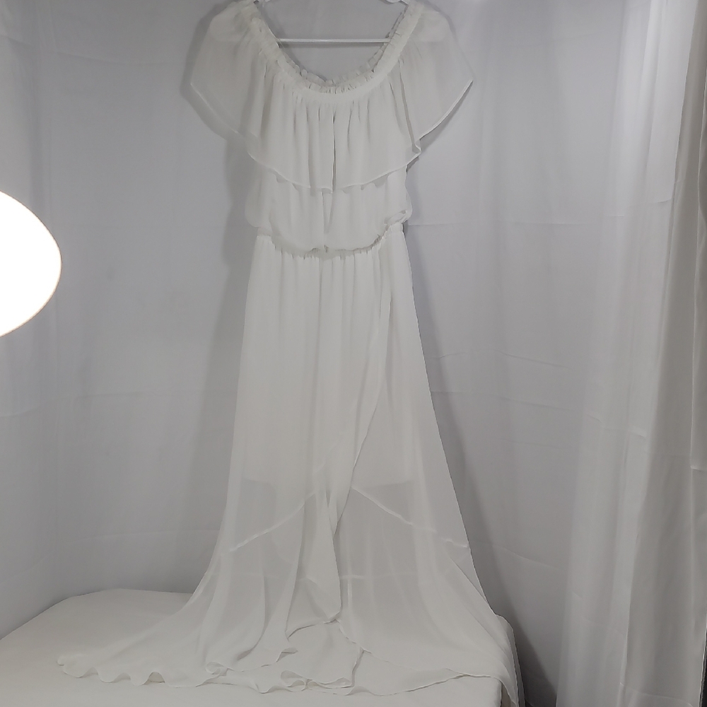 Express White Maxi Dress